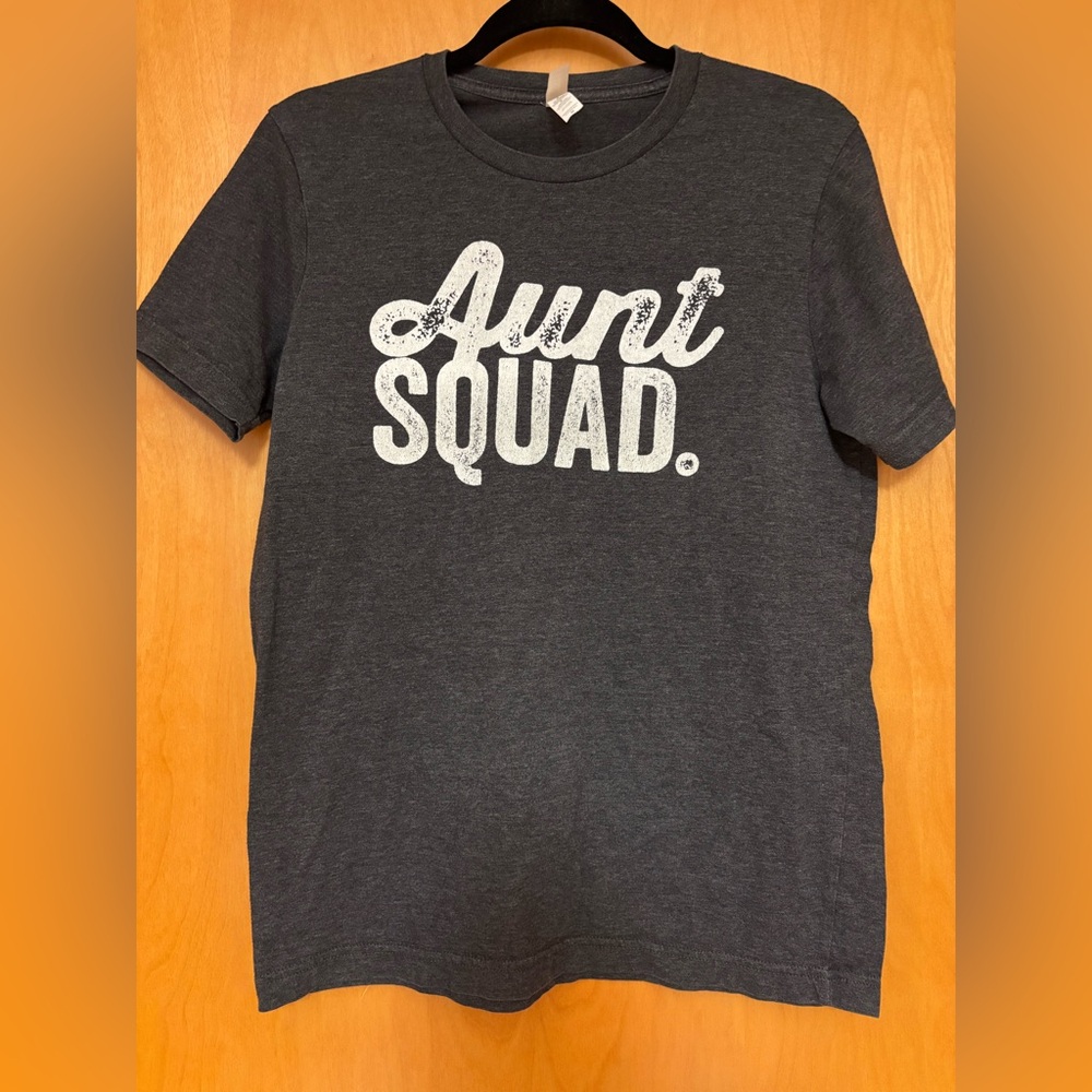 Bella Canvas ‘Aunt Squad’ T shirt Gray